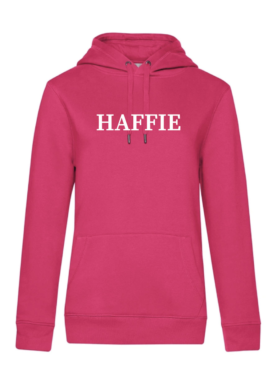 Sale - Dames hoodie Pink Haffie